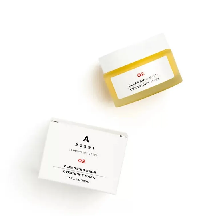 02 Cleansing Balm & Overnight Mask