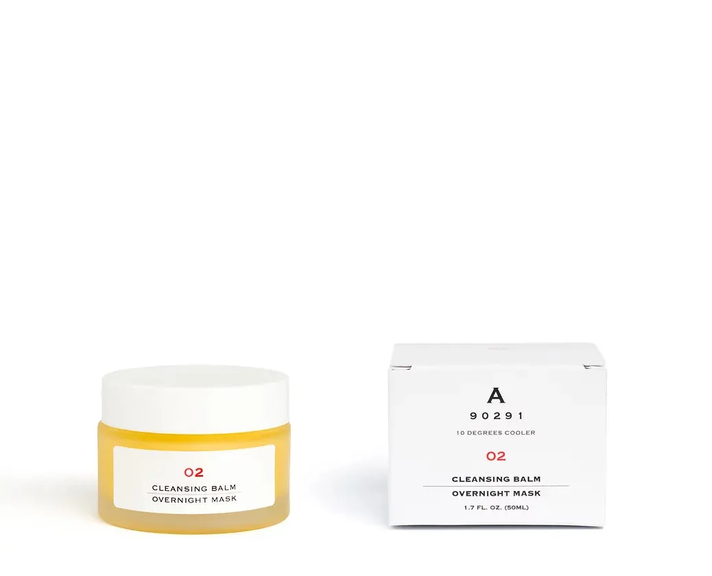 02 Cleansing Balm & Overnight Mask