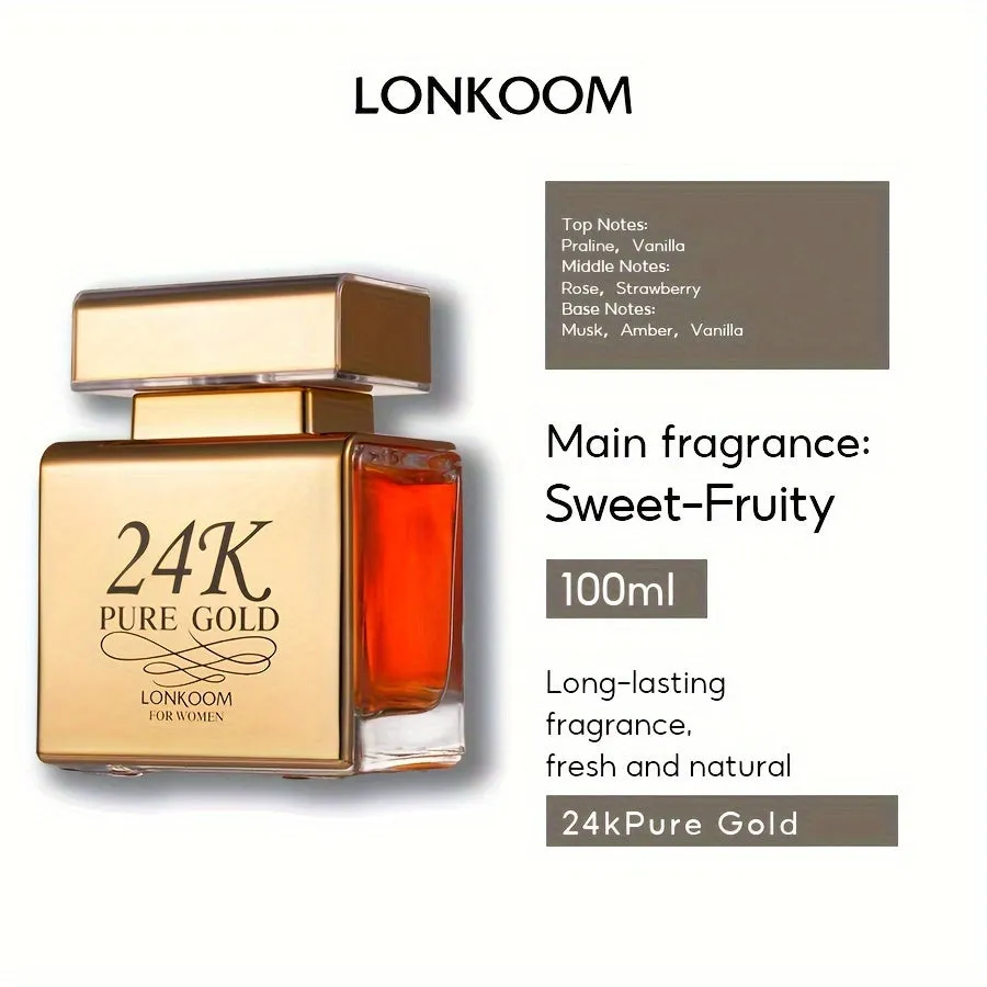 100ml EDP for Women Refreshing Longlasting Fragrance with Fruity Notes