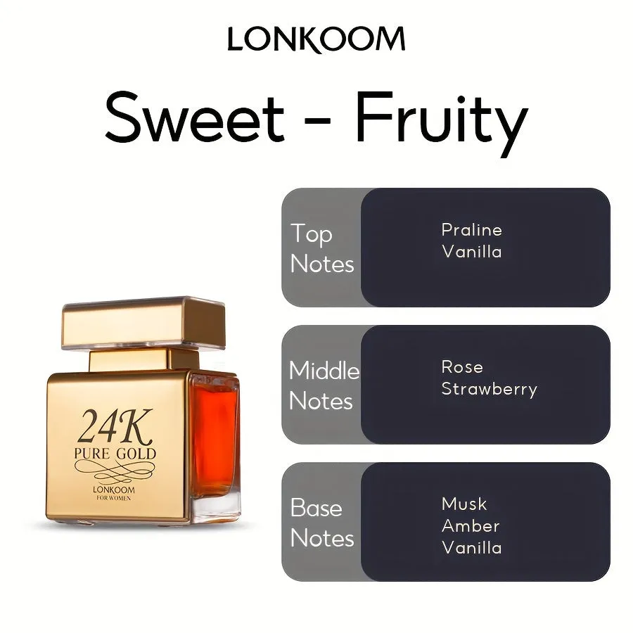 100ml EDP for Women Refreshing Longlasting Fragrance with Fruity Notes