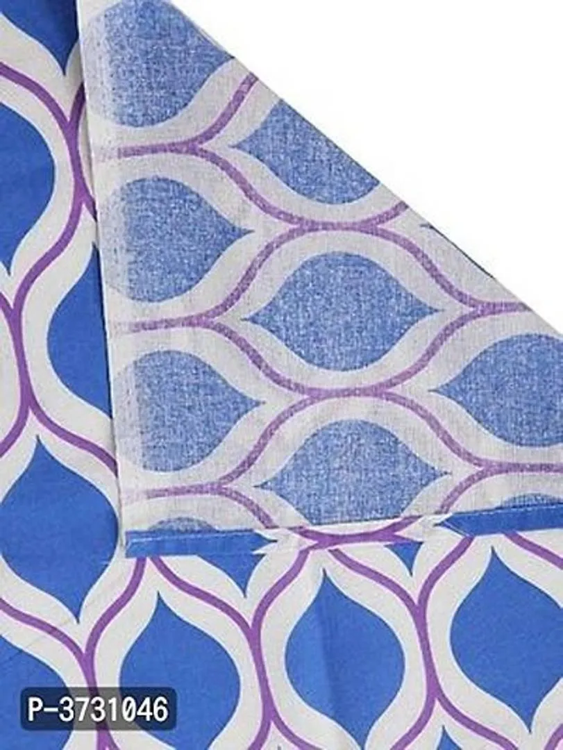 104 Tc Cotton Double Bedsheet With Two Pillow Cover - Free Shipping*