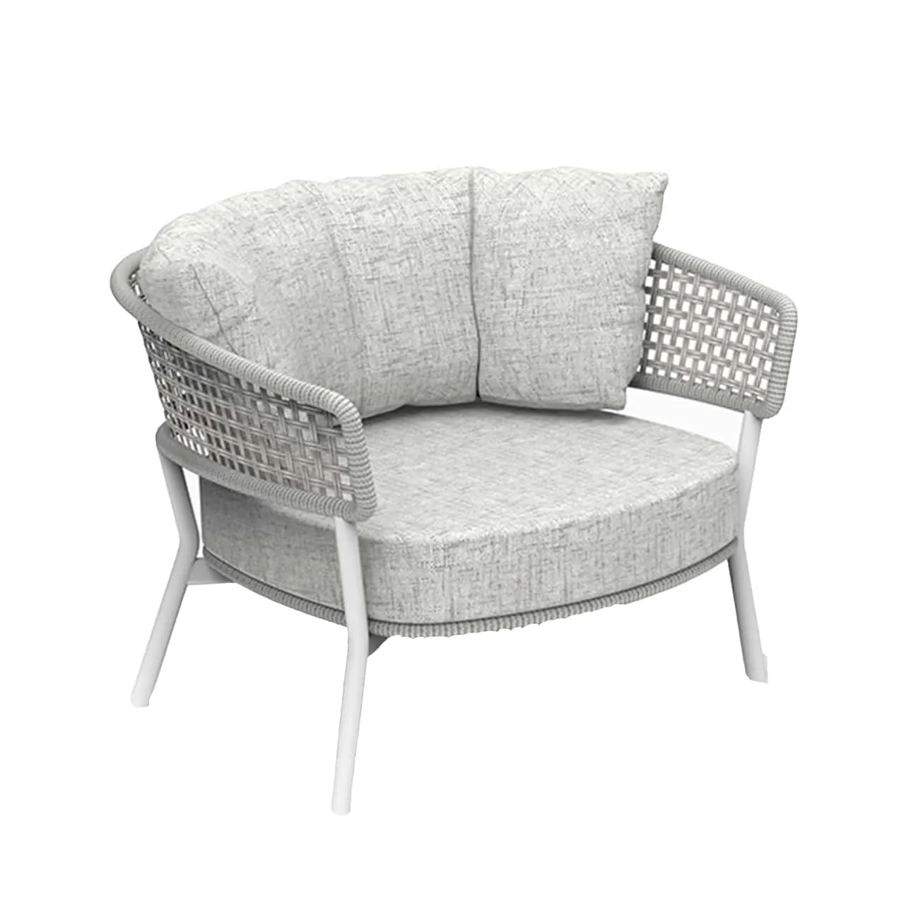 Kove Outdoor Rope and Aluminium Relaxing Chair