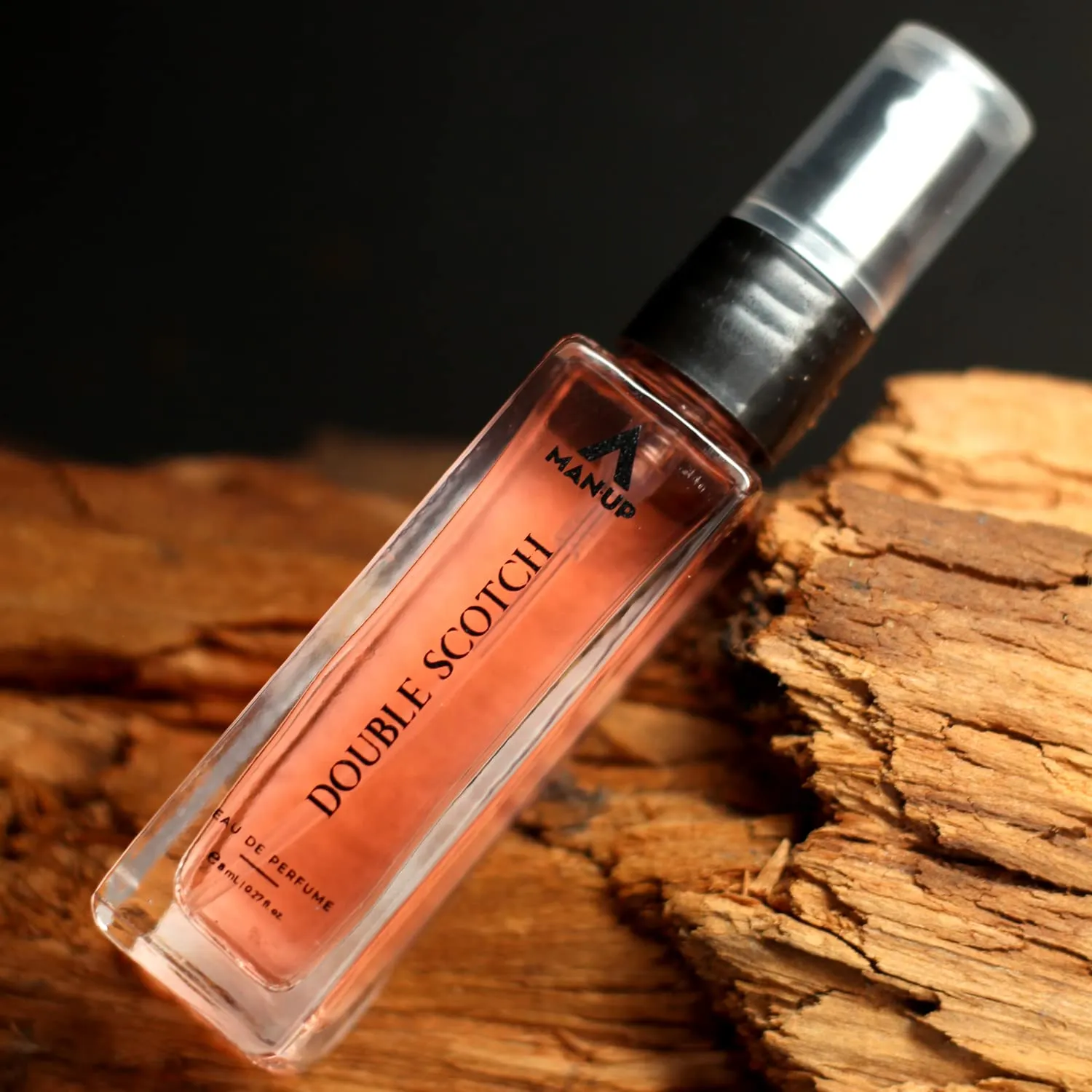 Man-Up Double Scotch Perfume For Men | Eau De Perfume | Premium Long Lasting Fresh, Refreshing & Energising Fragrance Perfume | Celebrating Every Special Occasion - 8ml (Pack of 10)