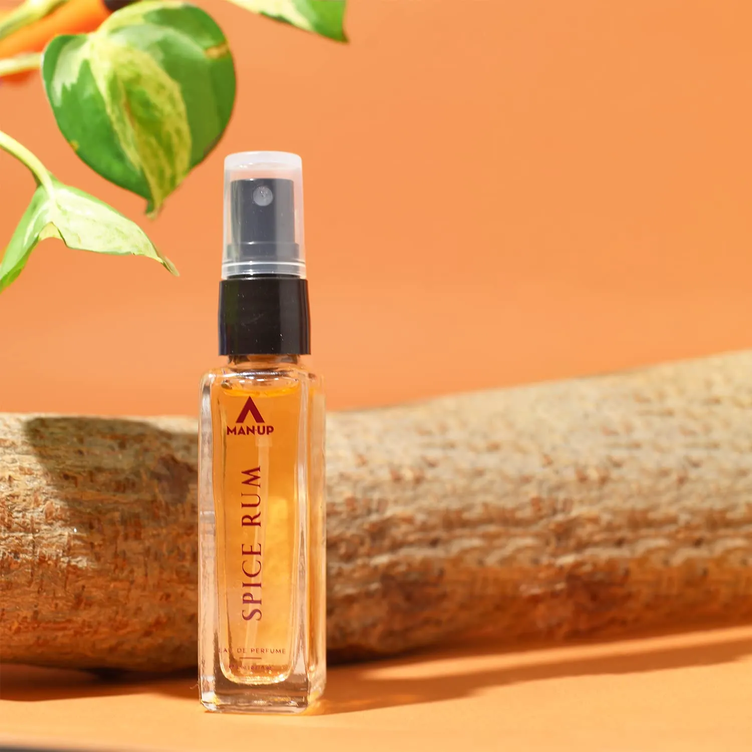 Man-Up Spice Rum Perfume For Men | Eau De Perfume | Premium Long Lasting Fresh, Refreshing & Energising Fragrance Perfume | Celebrating Every Special Occasion - 8ml