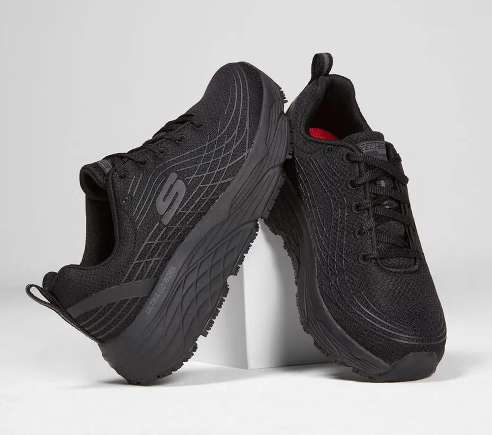 Max Cushioning Elite in Black by Skechers