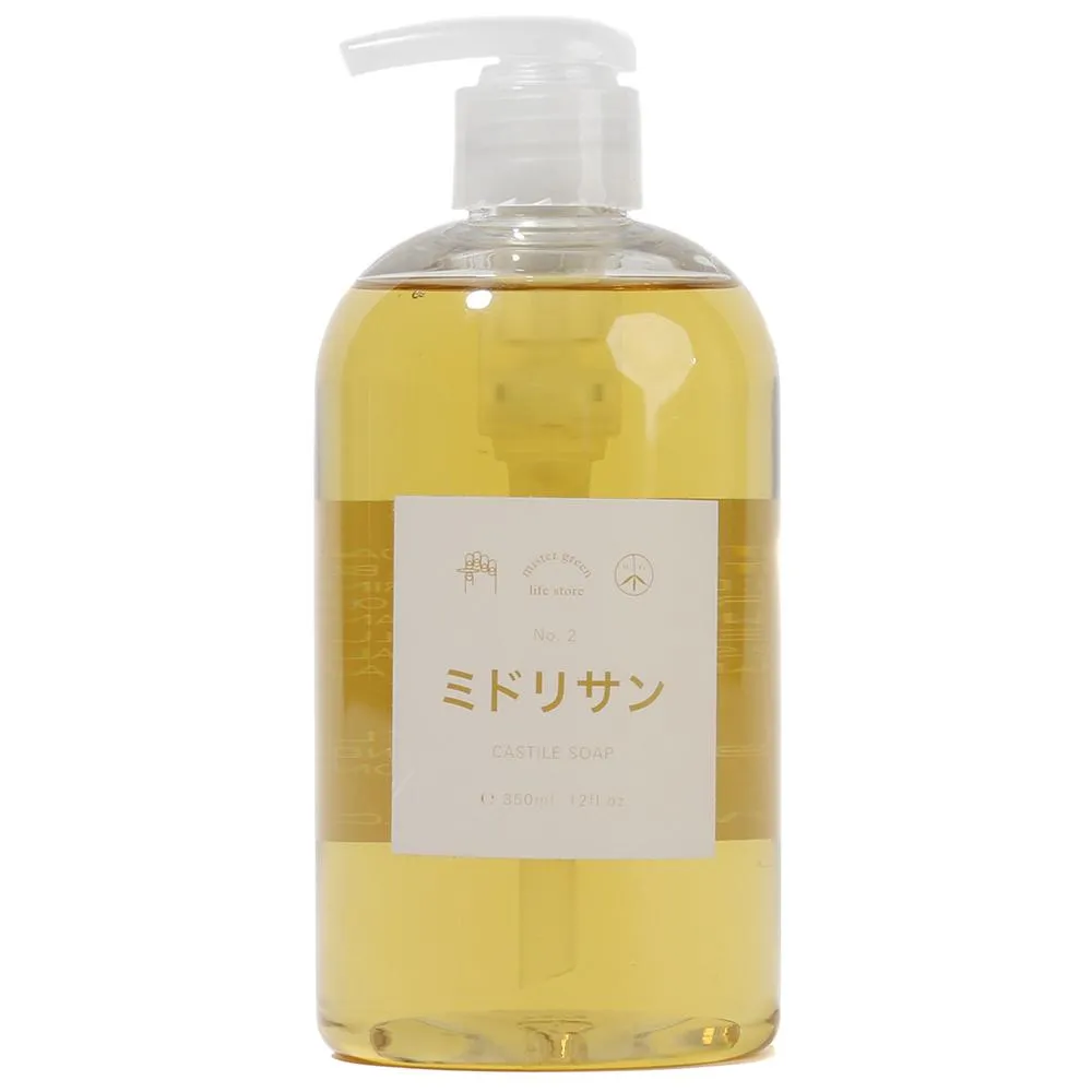 Mister Green Fragrance No.2 - Midori San Castile Oil Body Soap - 350ml