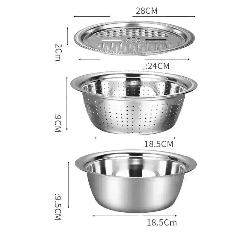 Multifunctional Stainless Steel Vegetable Chopper