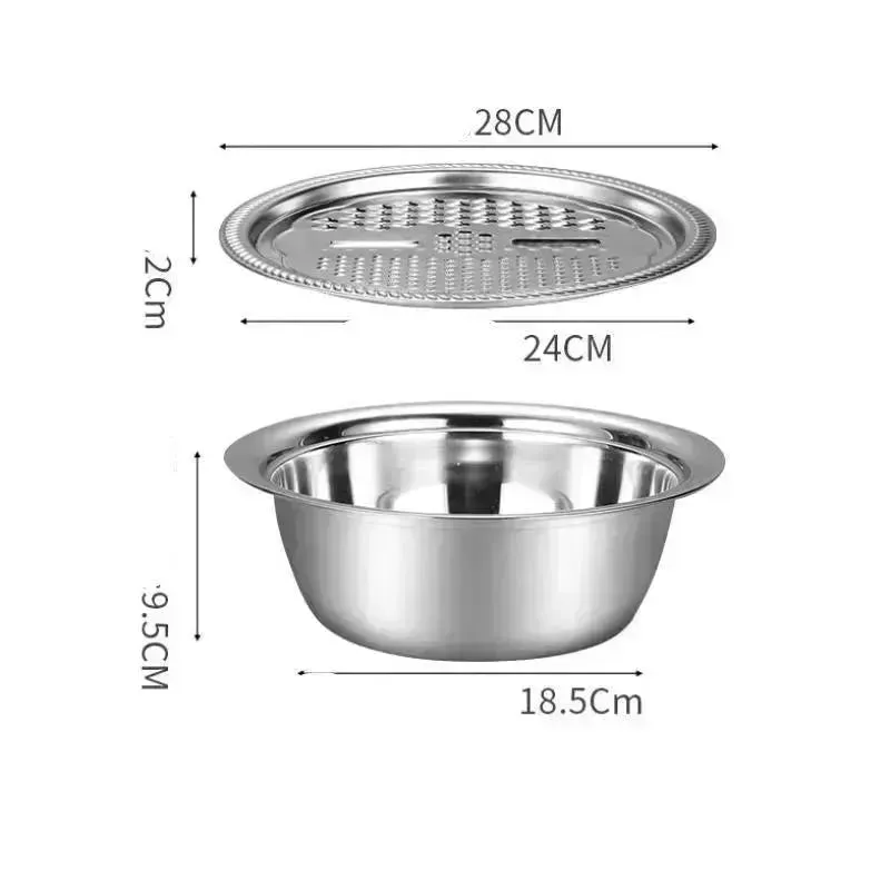 Multifunctional Stainless Steel Vegetable Chopper