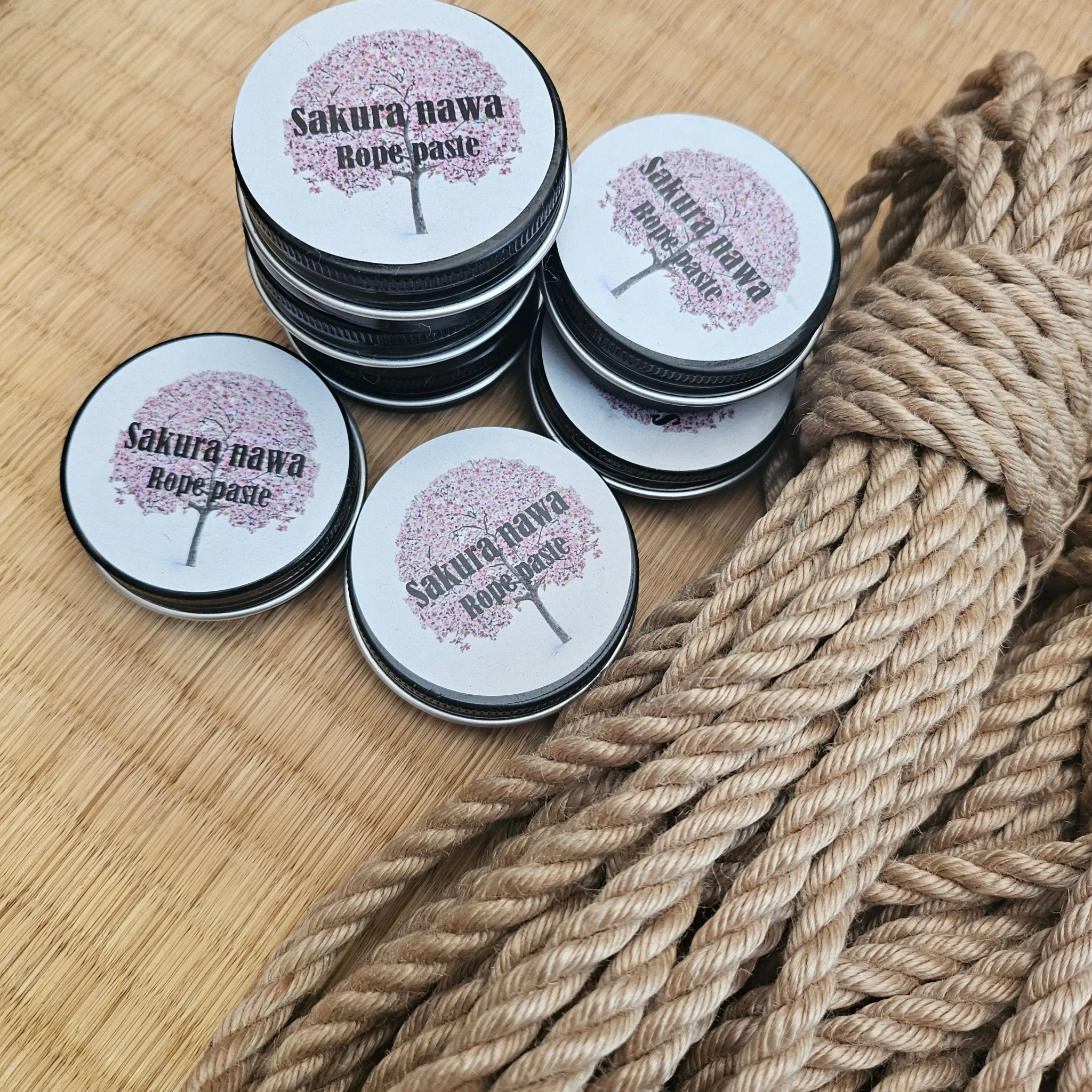 Sakura nawa rope paste for jute/hemp treatment