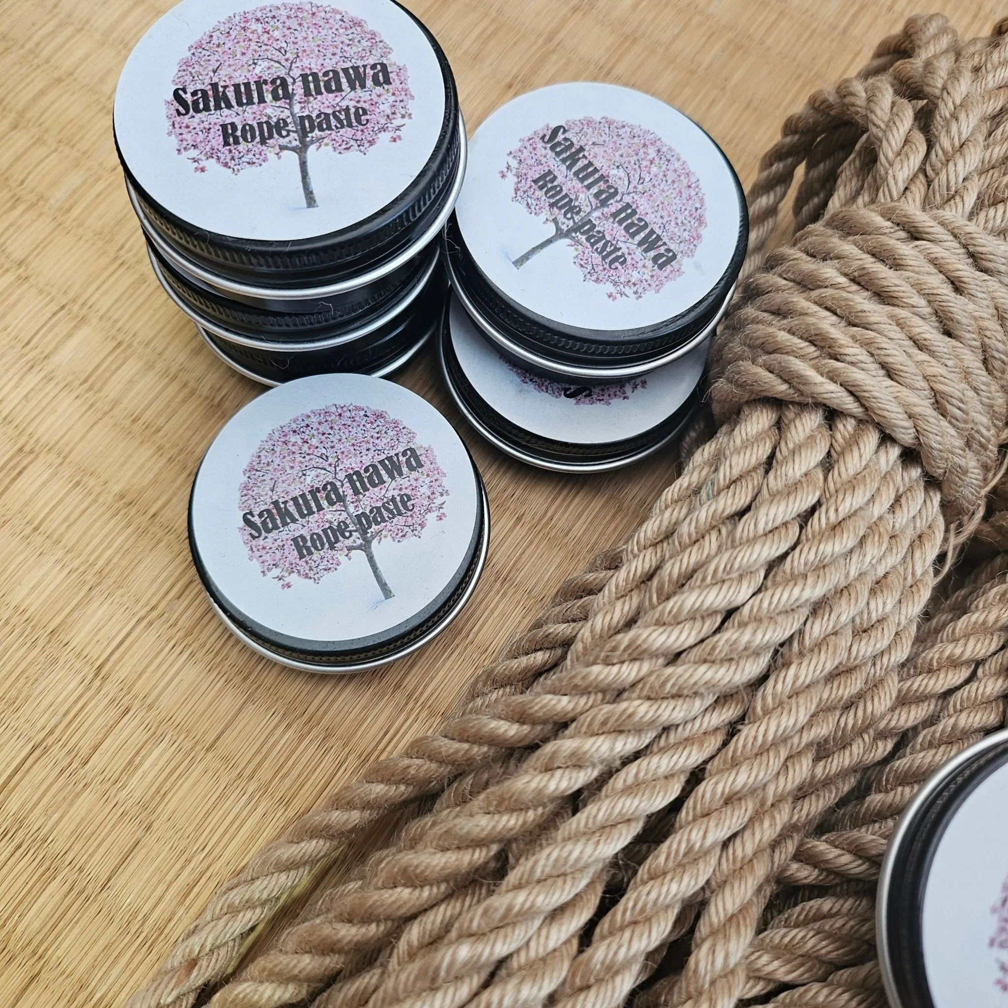 Sakura nawa rope paste for jute/hemp treatment