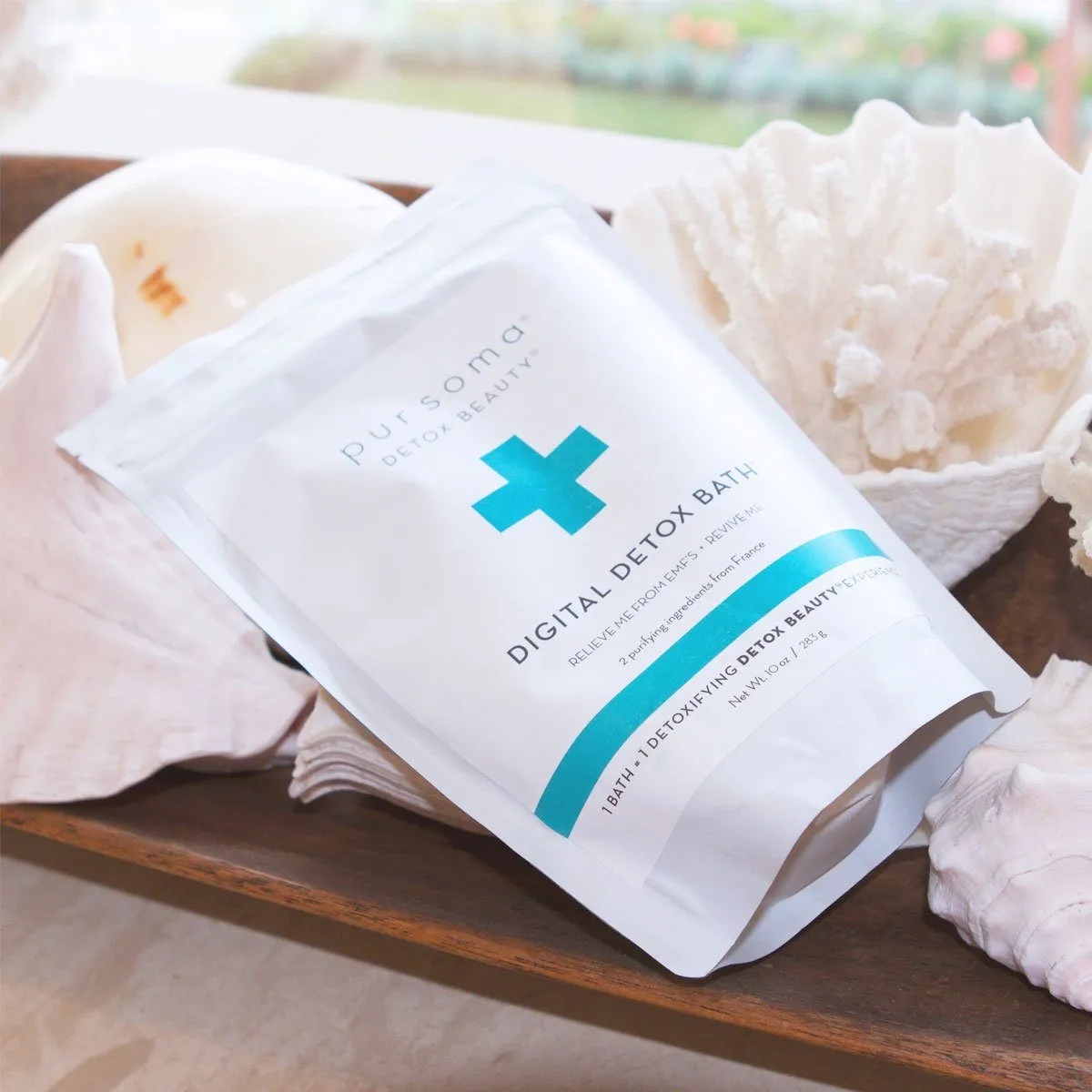 The Relaxing Digital Detox- A Bath Soak, Beautiful Jute Dry Brush and Heavenly Body Oil 4 Amazing Products- One Great Offer!
