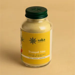 Tranquil Mitti | Handmade Exfoliating Bath Powder | Natural Spa Powder (100gms)