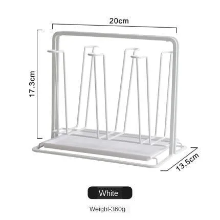 Water Draining Cup Rack