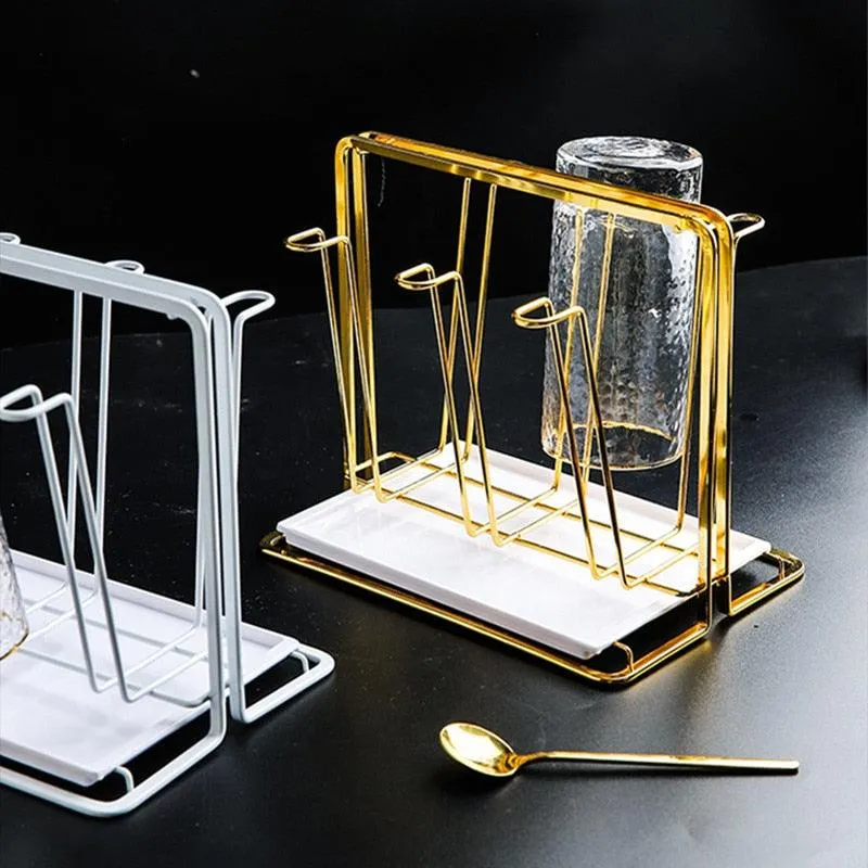 Water Draining Cup Rack
