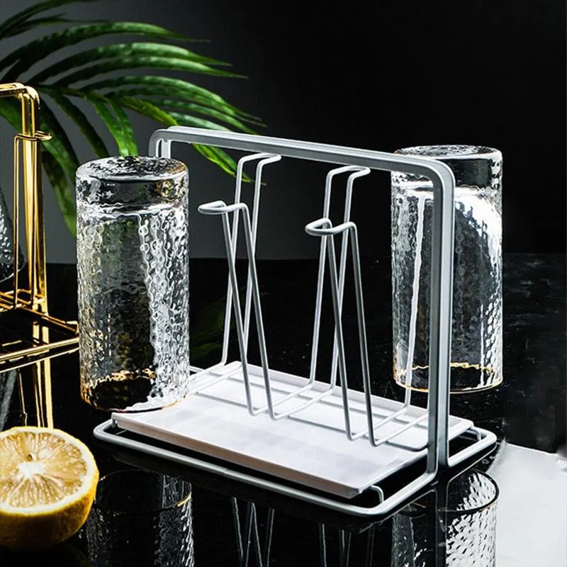 Water Draining Cup Rack