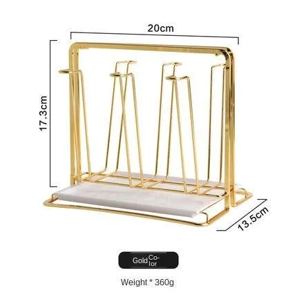 Water Draining Cup Rack